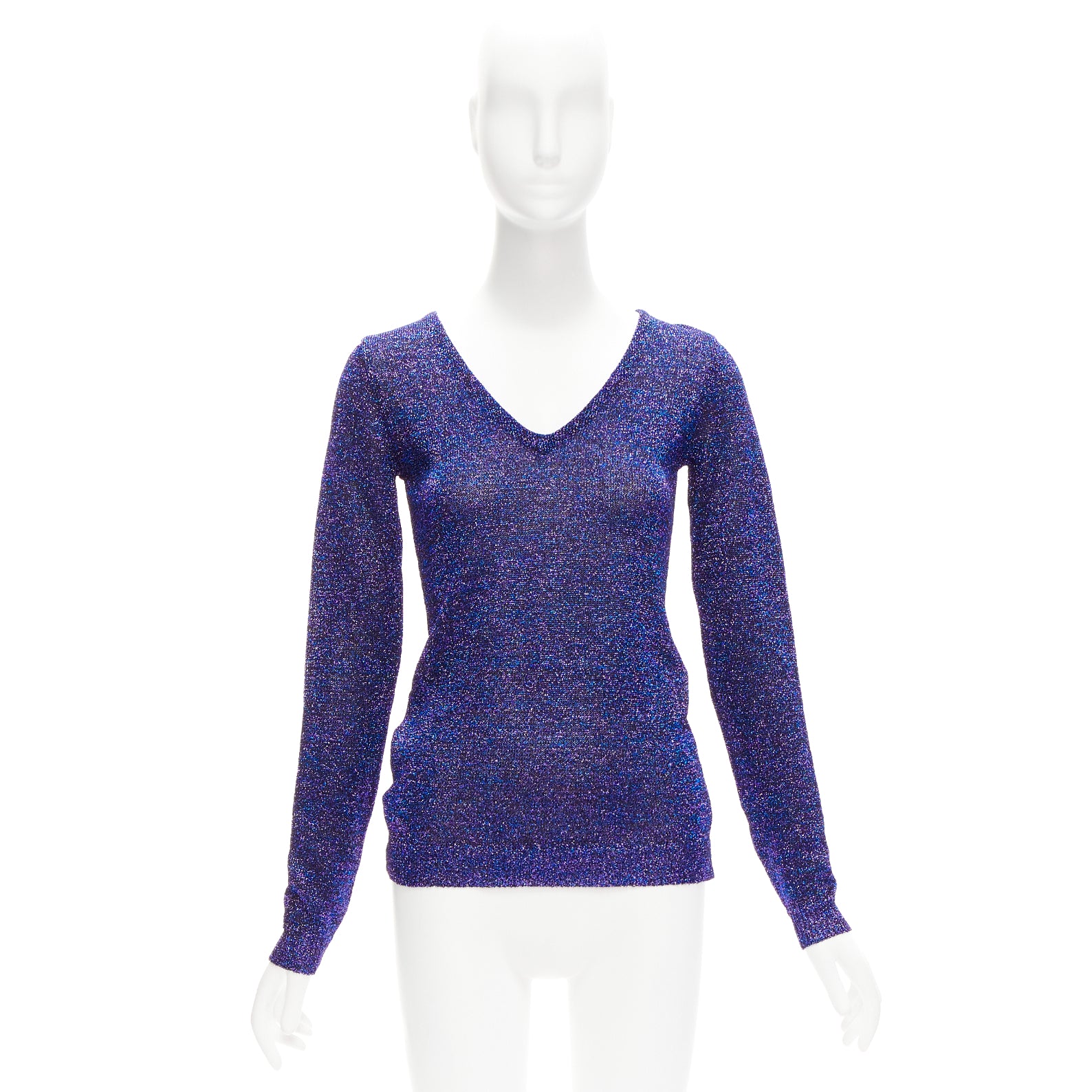 Miu Miu Glitter Lurex Sweater - Image 11