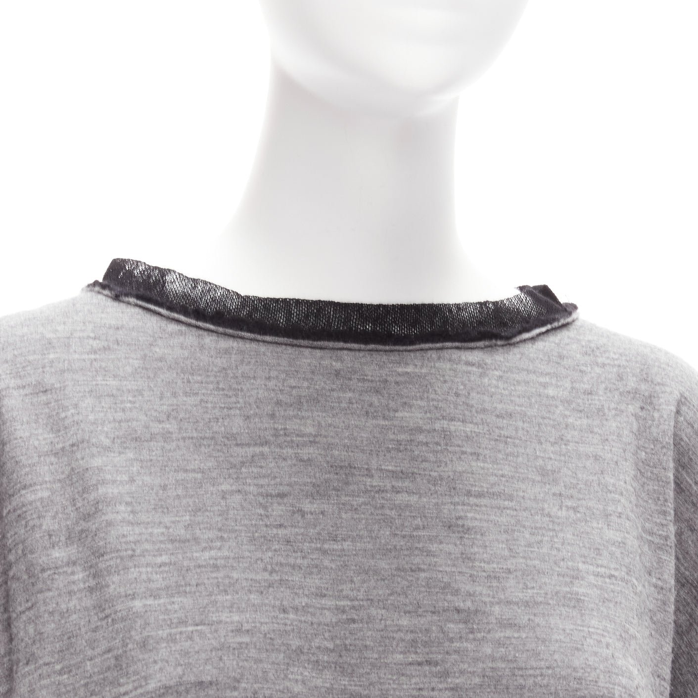 Lanvin Mesh Trim Batwing Sweater - Detail 2