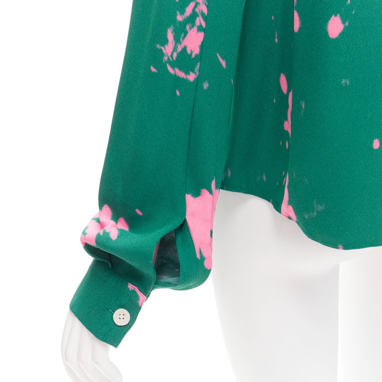 Marni Splatter Tie Blouse - Detail 2