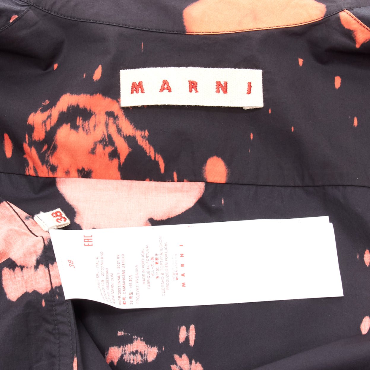 Marni Rose Tie Shirt - Image 10