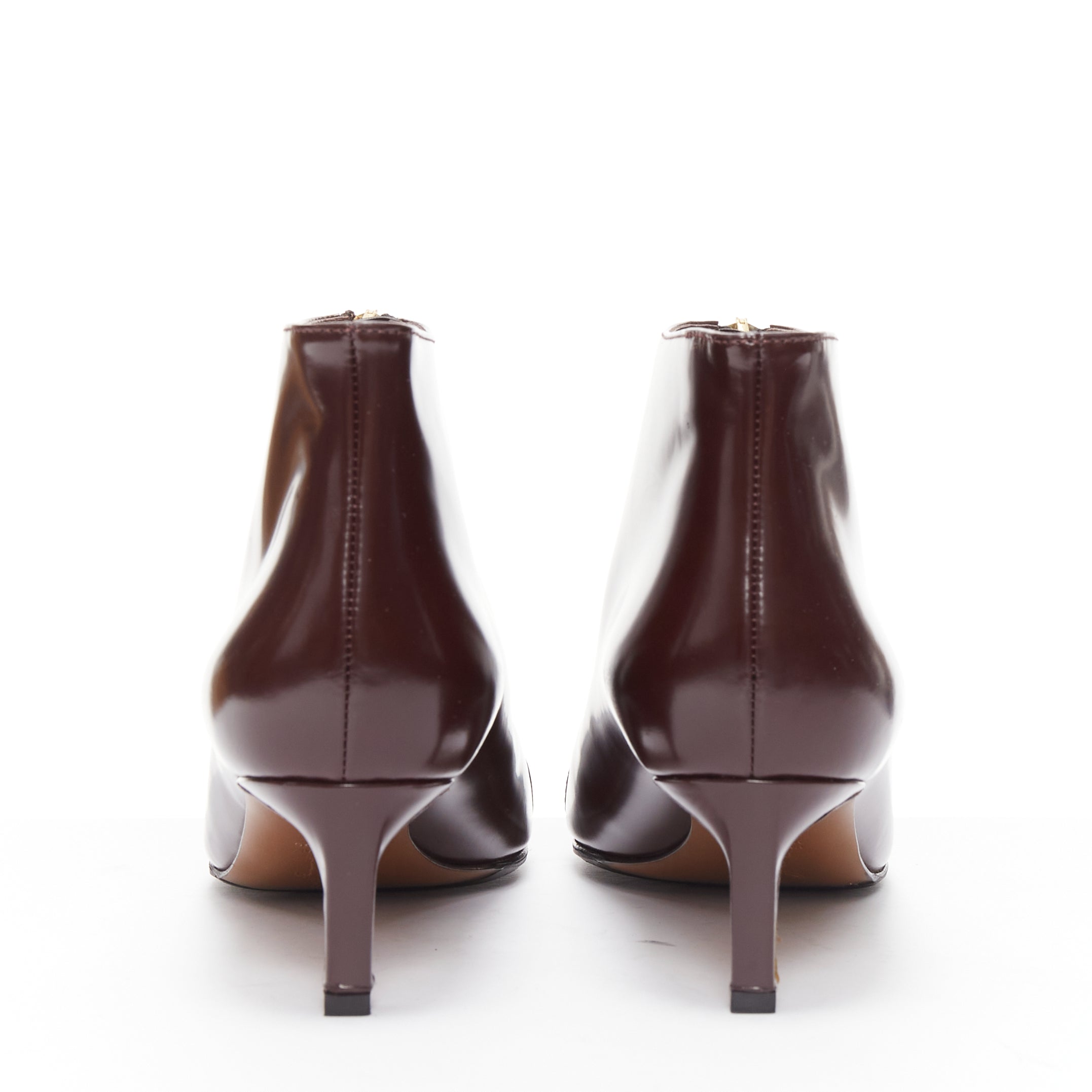Marni Toe Cap Zip Bootie - Side view