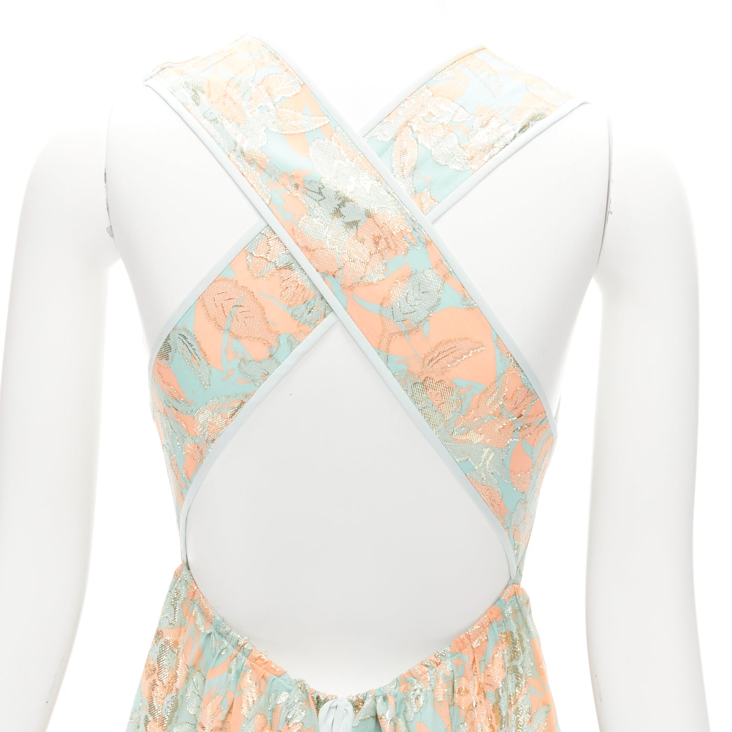 Tory Burch Metallic Lace Dress - Detail 2