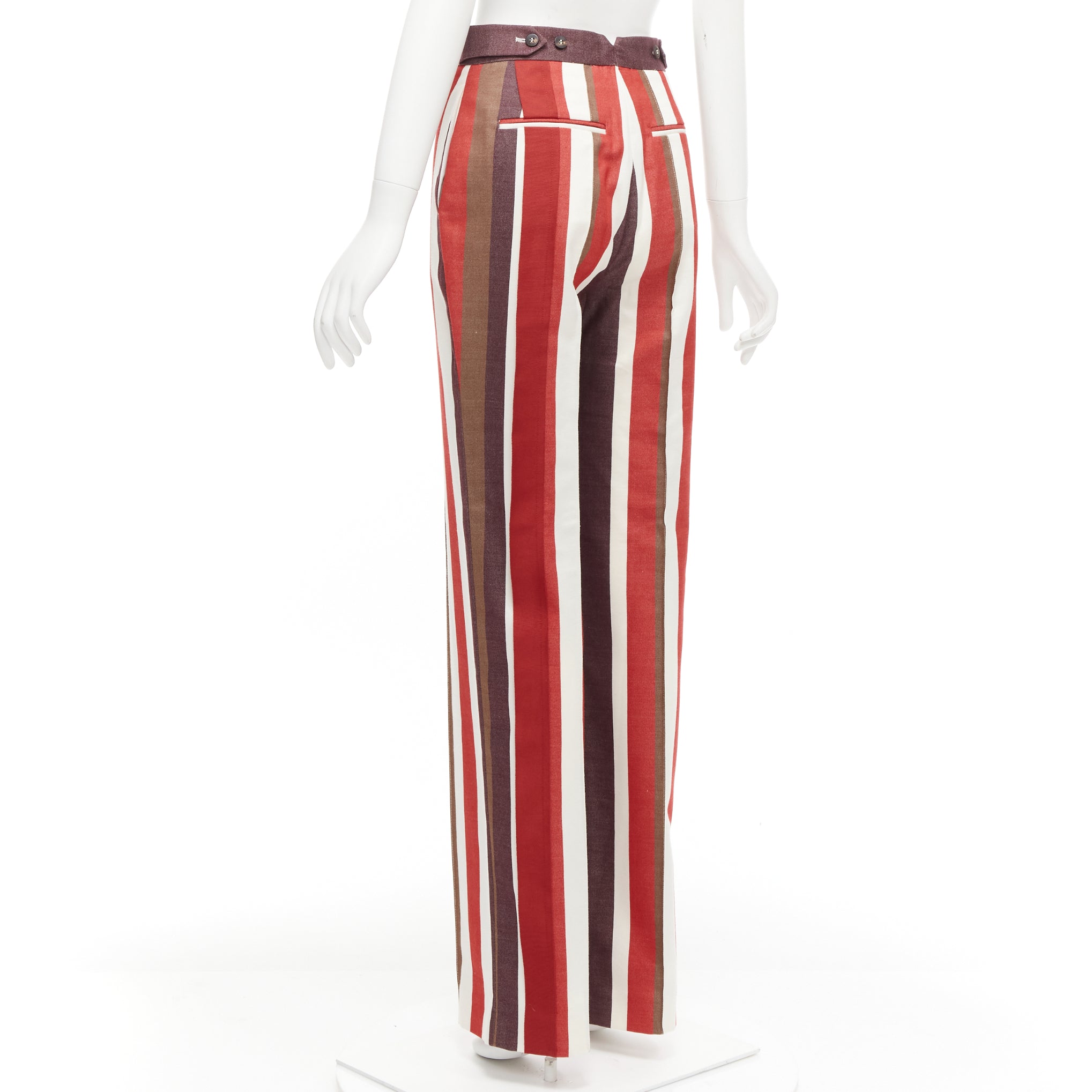 Frenken Stripe Wide Pants - Detail 1