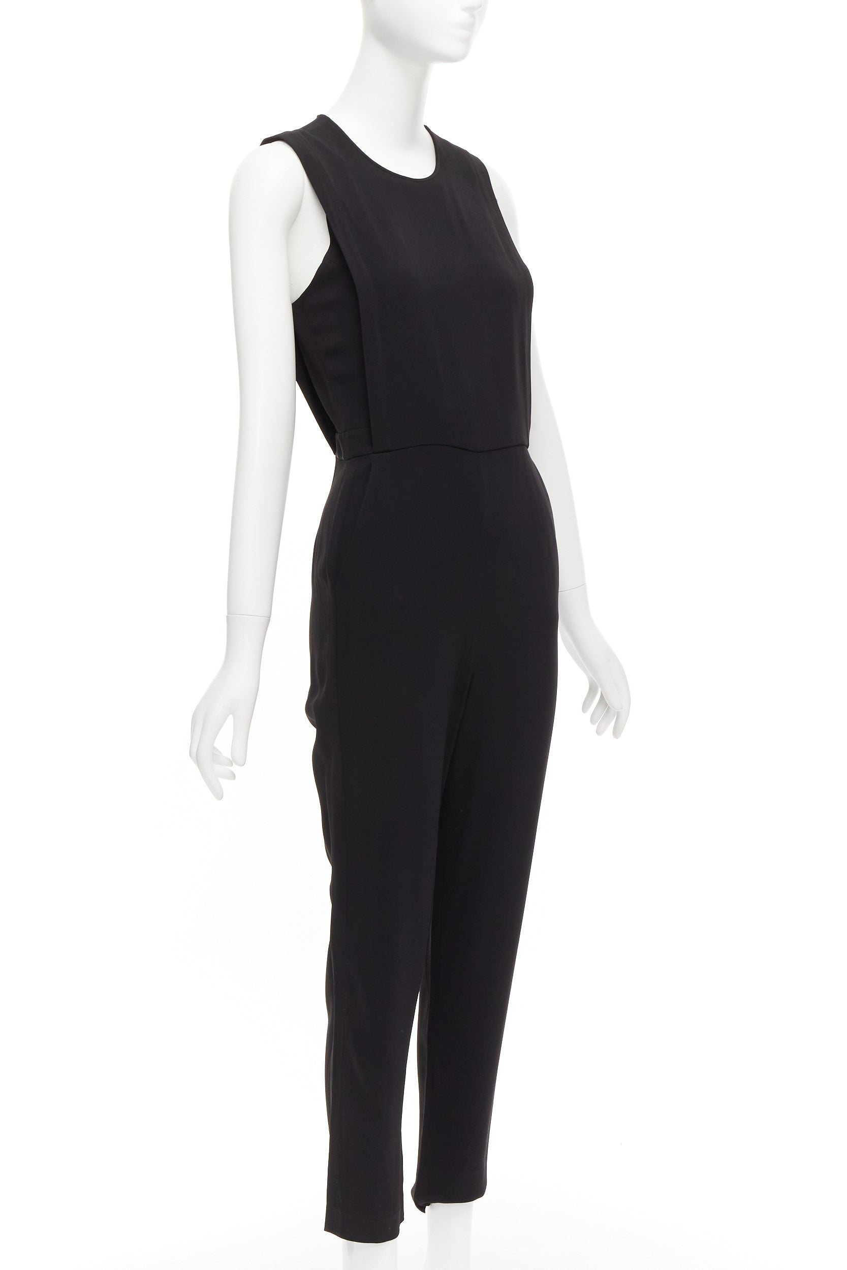 Theory Black Zip Jumpsuit - Image 6