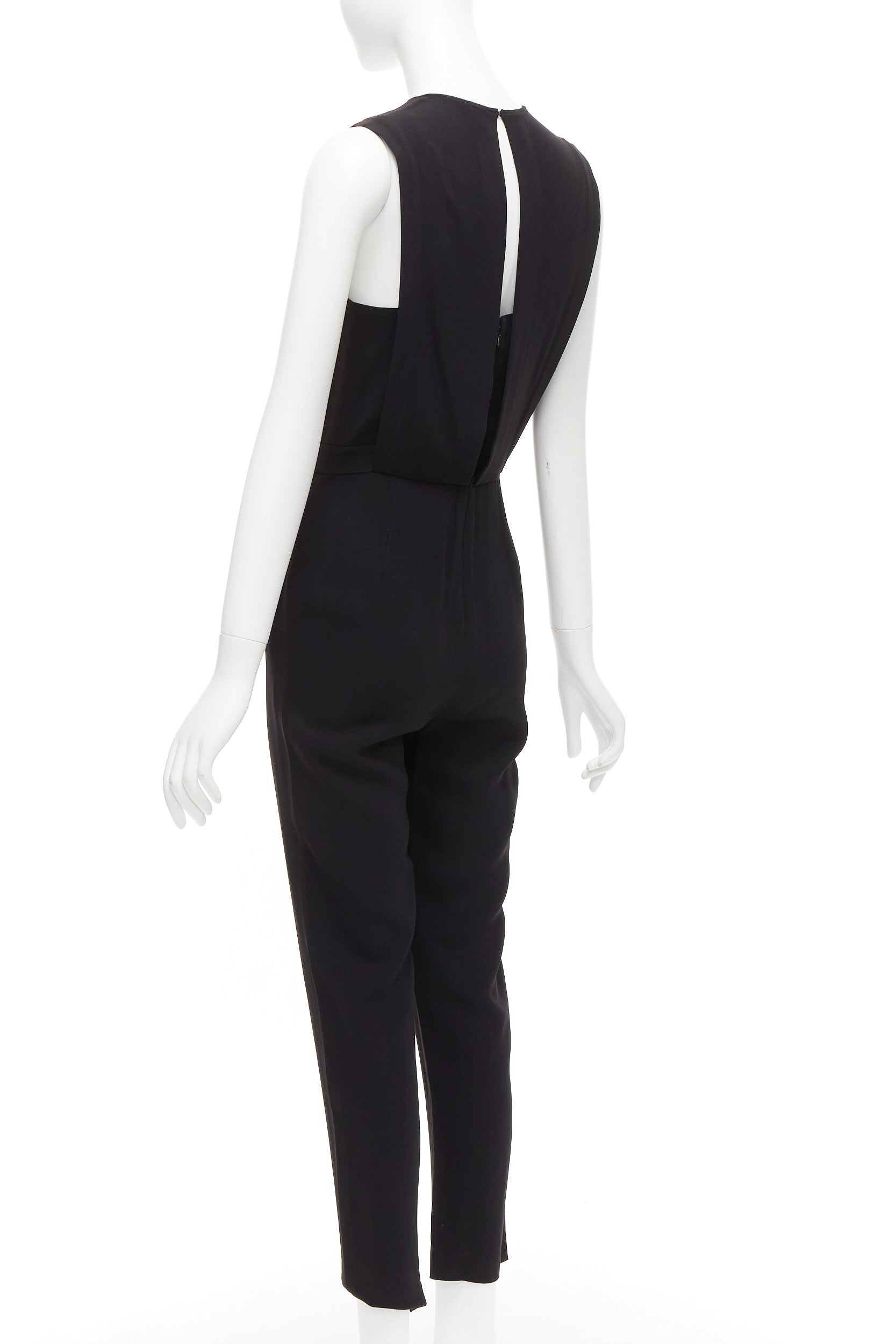 Theory Black Zip Jumpsuit - Detail 1