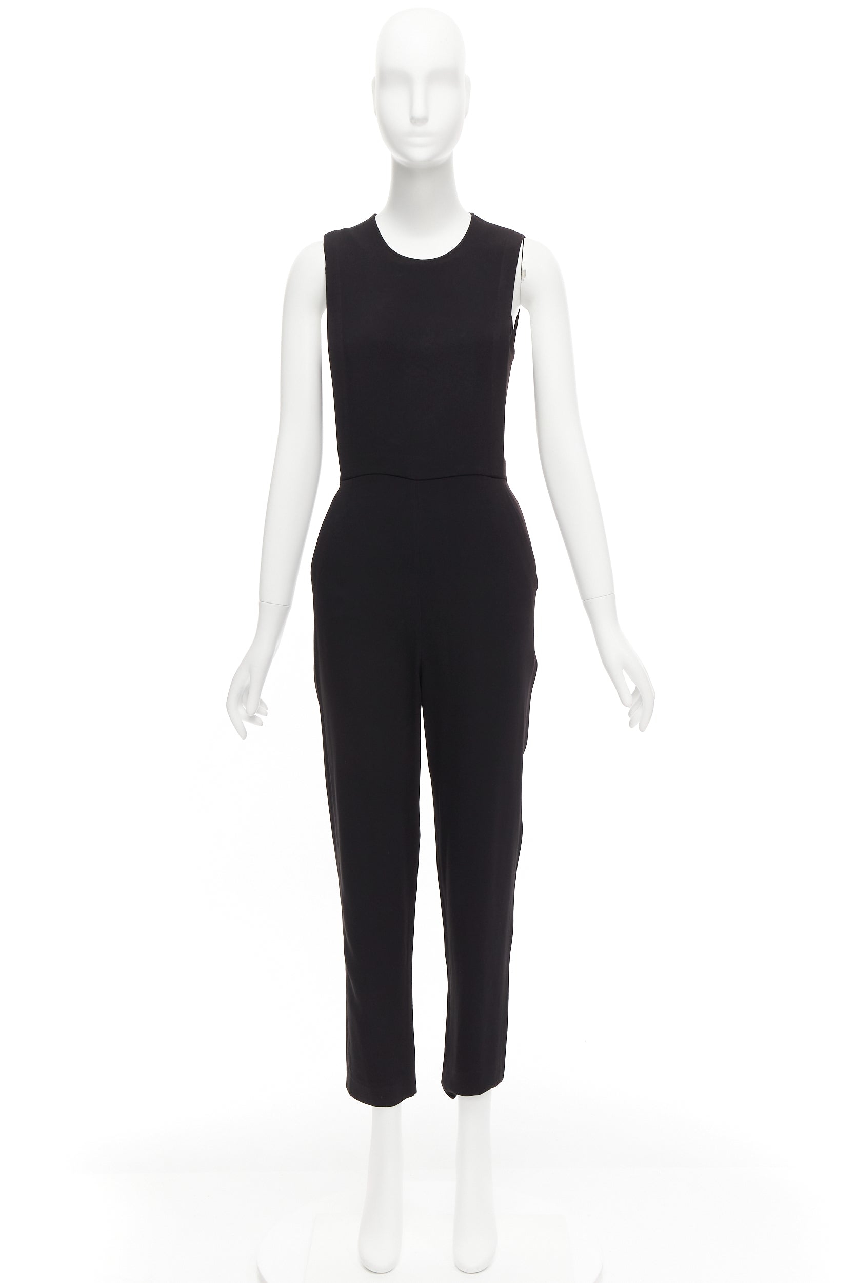 Theory Black Zip Jumpsuit - Detail 2
