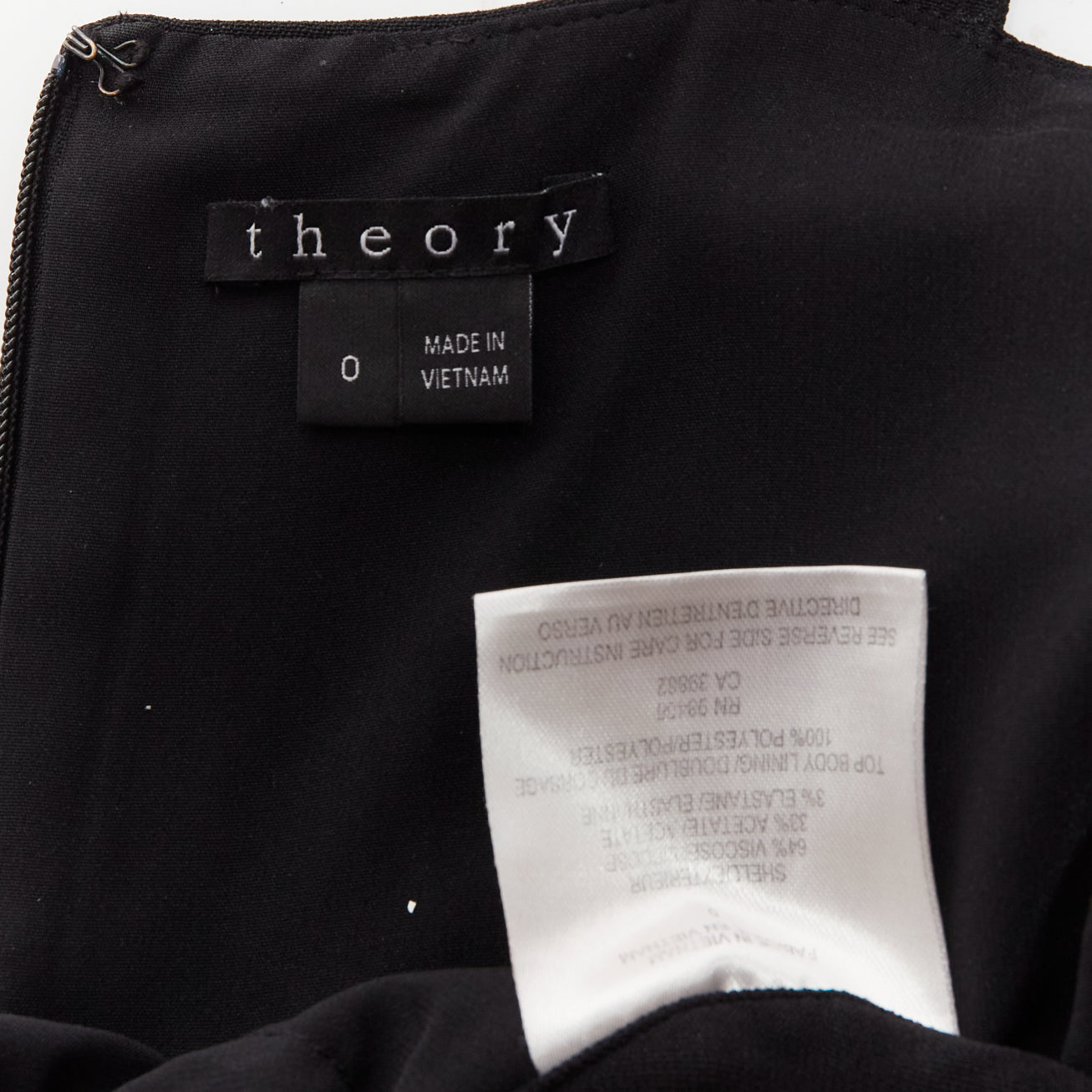 Theory Black Zip Jumpsuit - Image 11