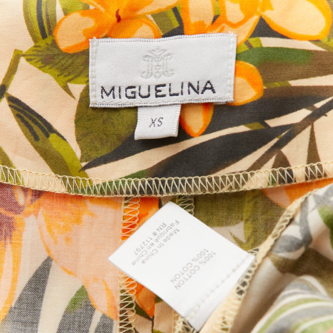 Miguelina Tropical Wrap Jumpsuit - Image 10