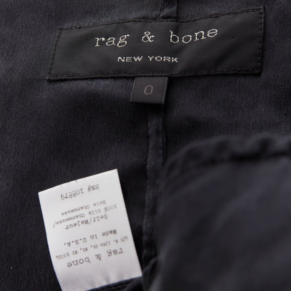 Rag & Bone Charcoal Silk Jumpsuit - Image 10