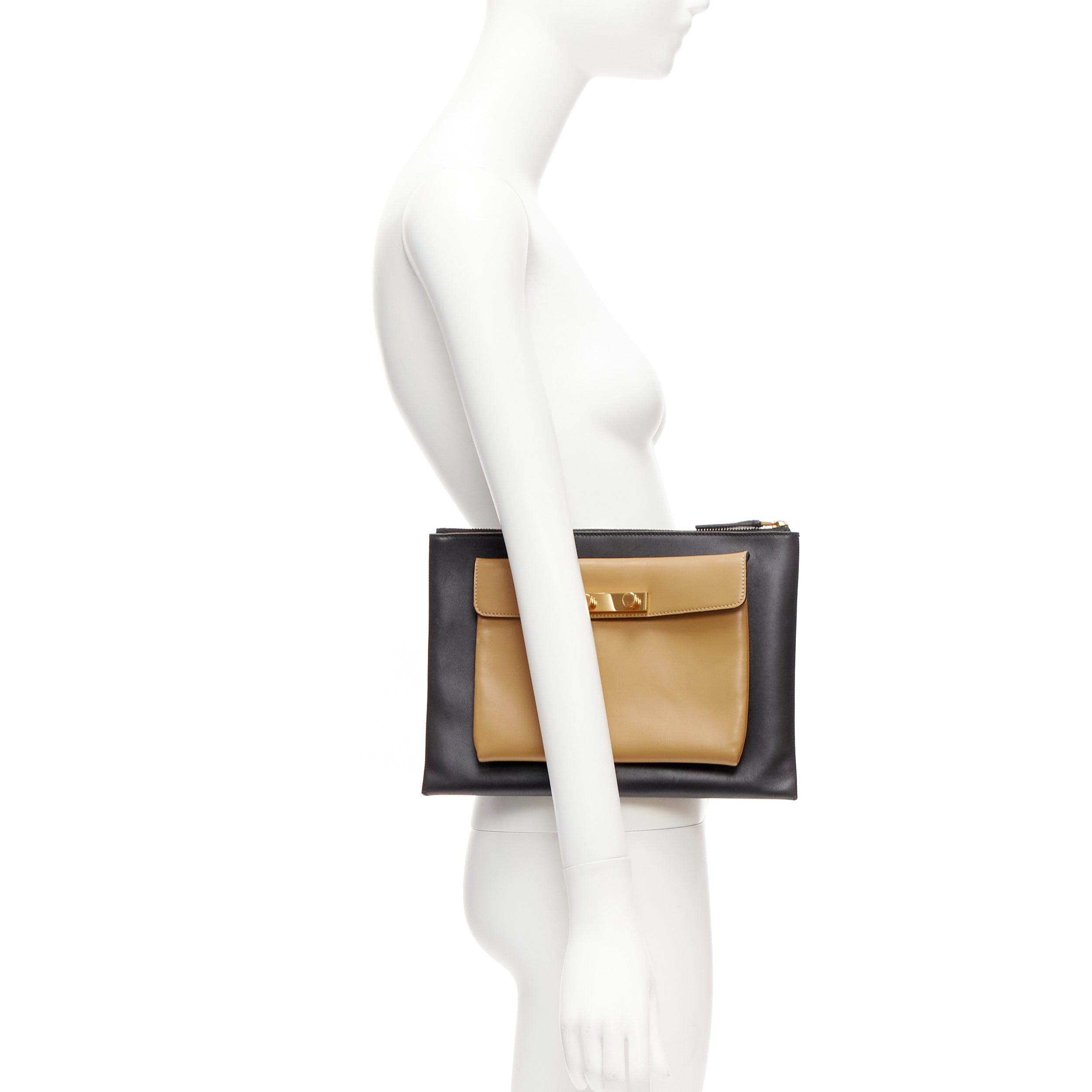 Marni Scaled Foldover Bag - Back view