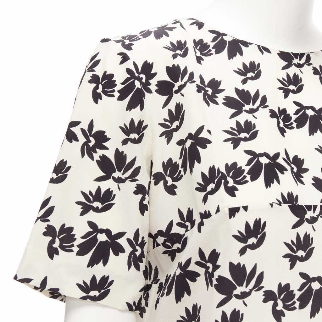 Marni Floral Panel Dress - Back view