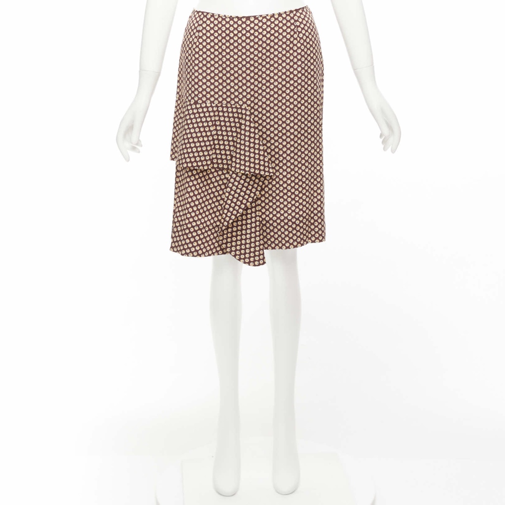 Marni Floral Ruffle Skirt - Image 11