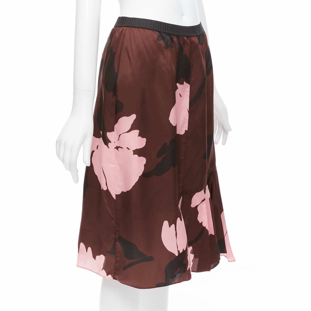 Marni Floral Elastic Skirt - Image 6
