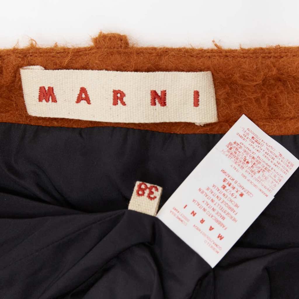 Marni Alpaca Slit Skirt - Image 10