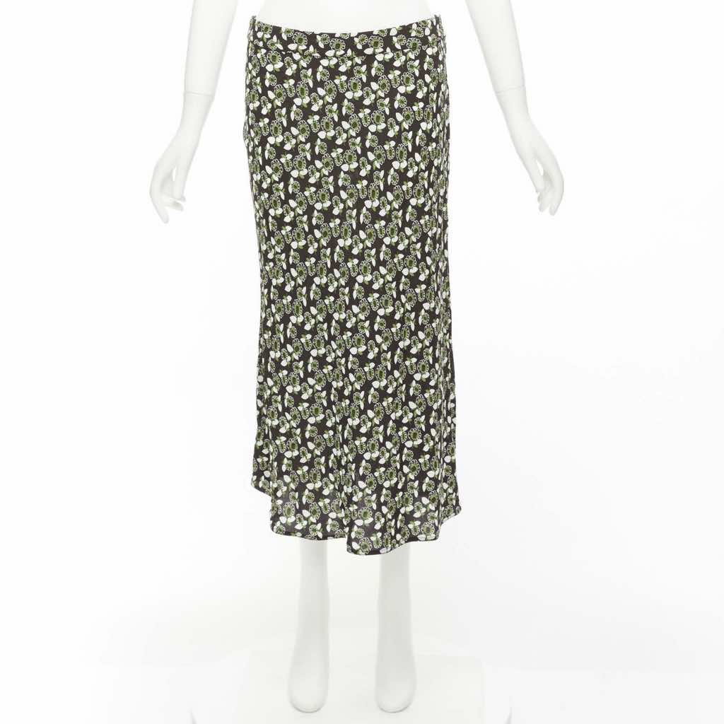 Marni Floral Viscose Skirt - Image 11