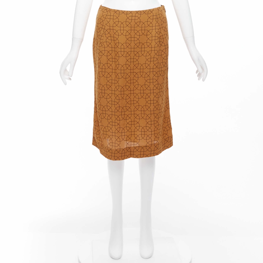 Marni Geometric Knee Skirt - Image 11