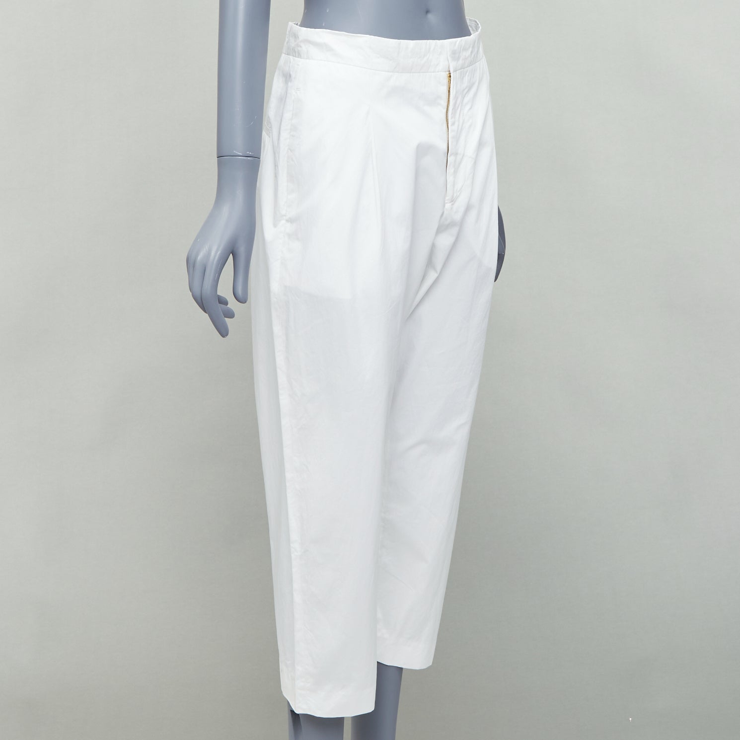 Marni White Pleated Pants - Image 6