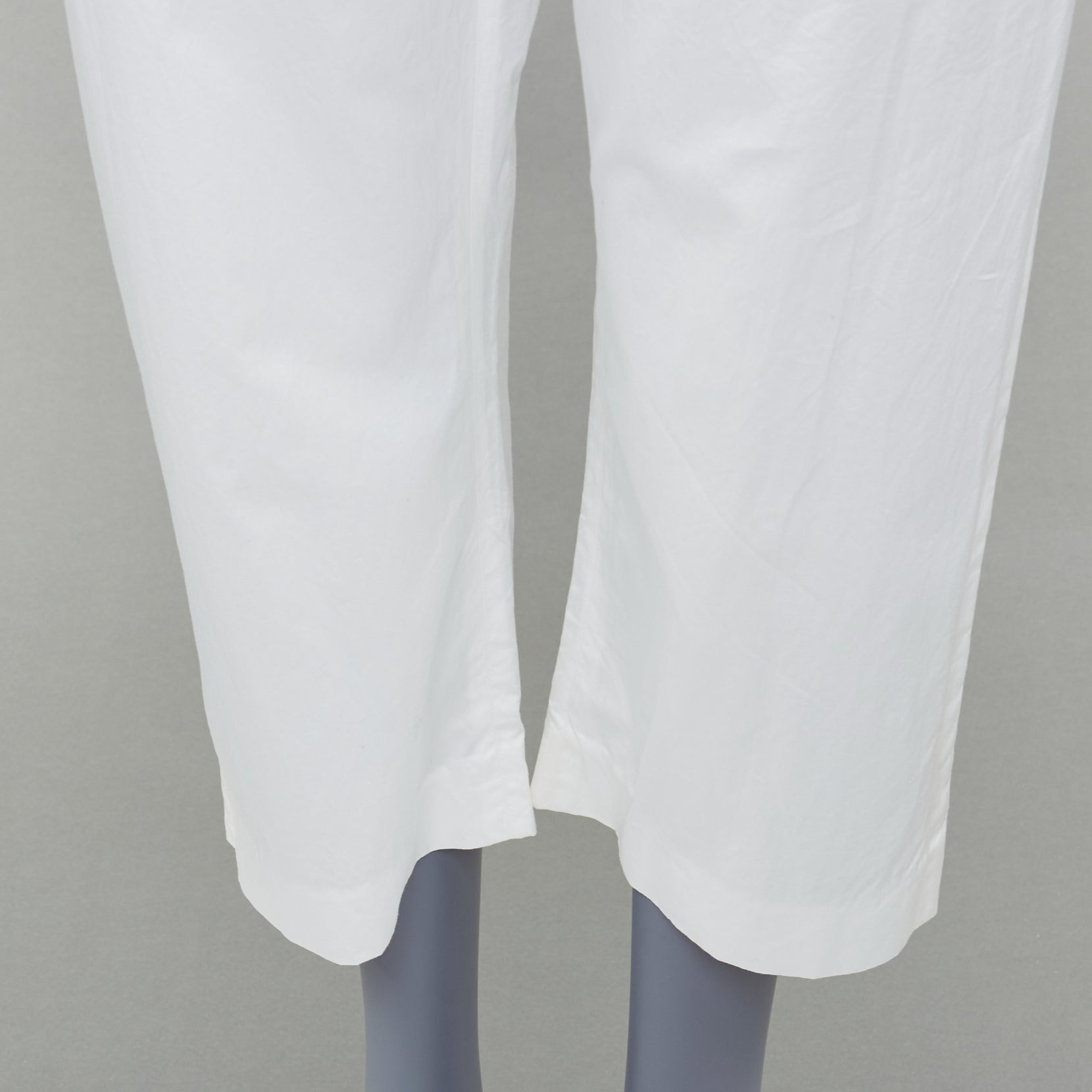 Marni White Pleated Pants - Detail 2