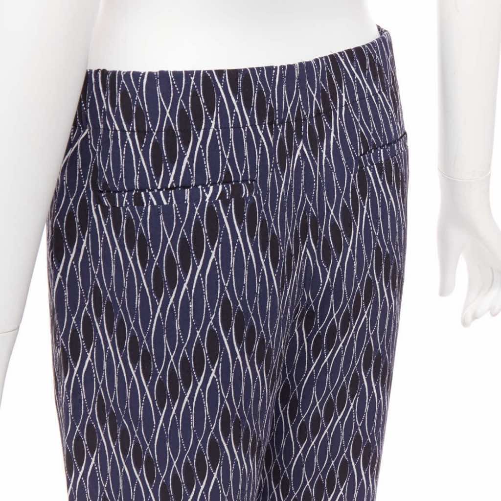 Marni Geometric Crop Pants - Back view