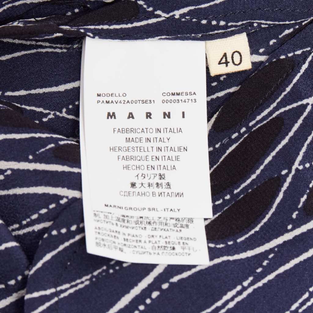 Marni Geometric Crop Pants - Image 10