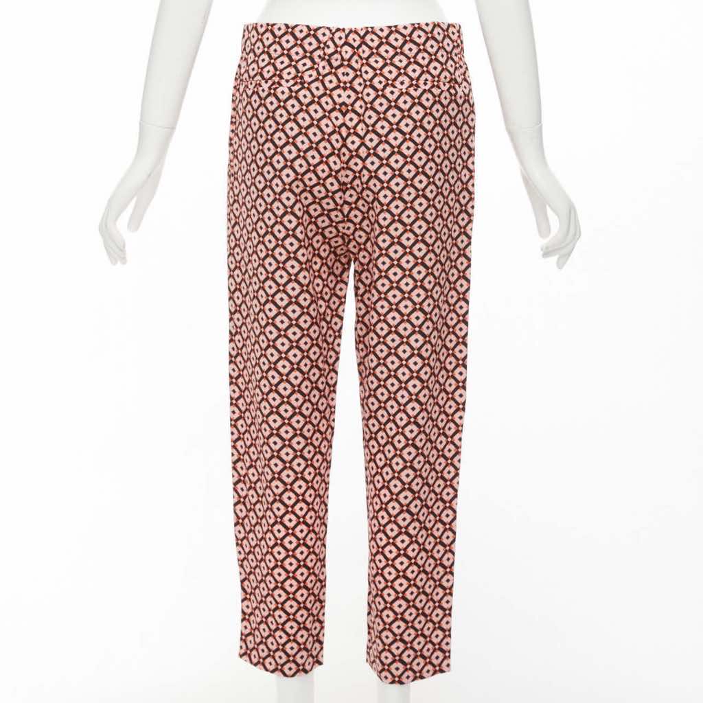 Marni Silk Print Pants - Side view