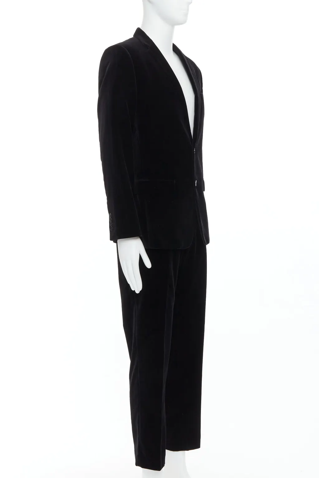 Dolce & Gabbana Martini Fit Black Cotton Very good - Back View