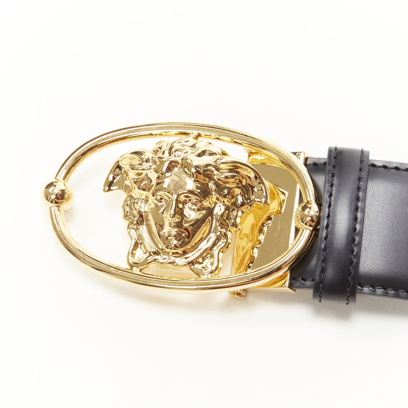 Versace Medusa Insignia gold belt - Detail 1
