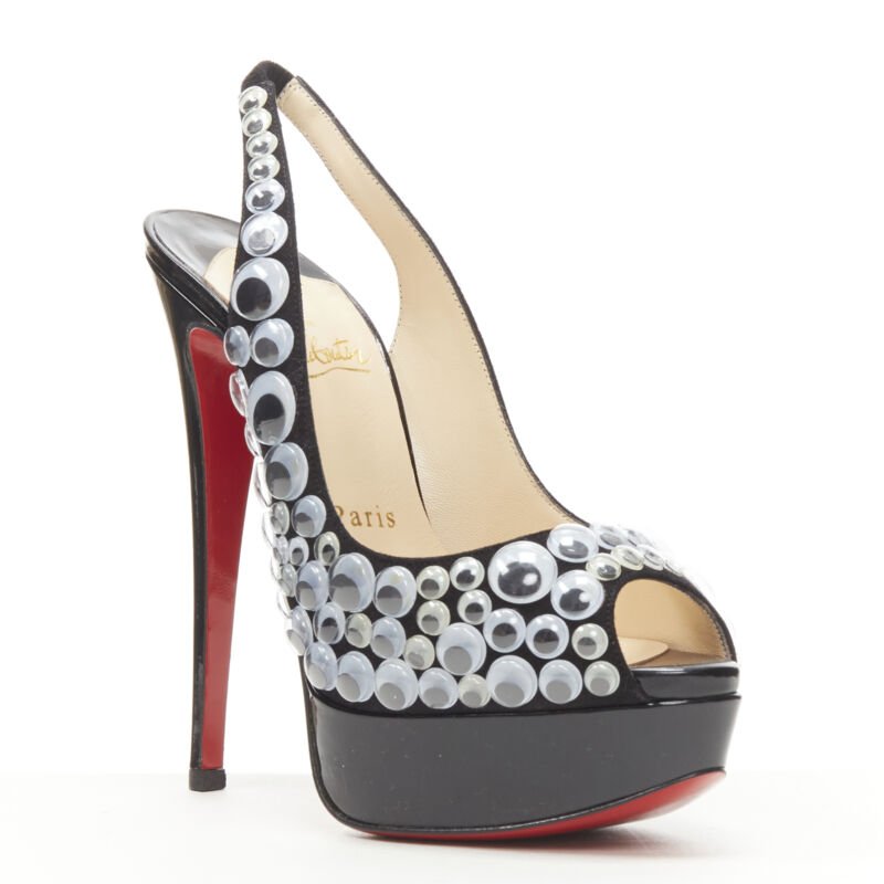 Christian Louboutin Deja Vu Sling Pumps - Back view
