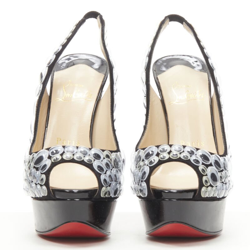 Christian Louboutin Deja Vu Sling Pumps - Image 6