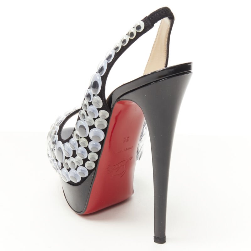 Christian Louboutin Deja Vu Sling Pumps - Image 10