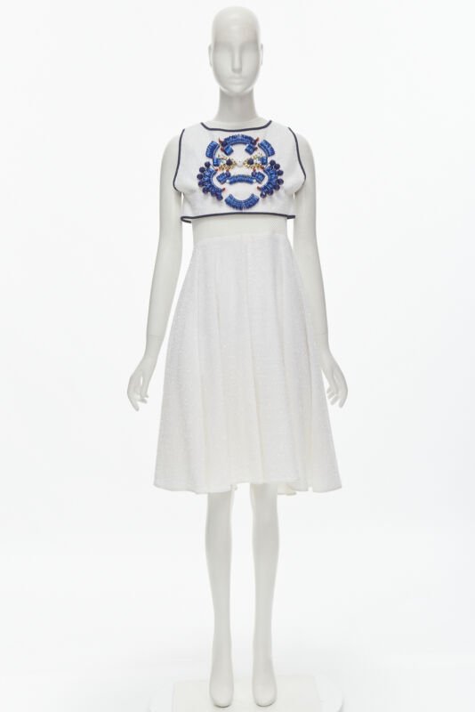 Unsigned / متعددة Tinsel Bead Dress - Image 13