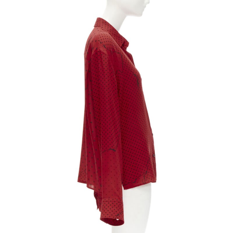 Haider Ackermann Polka Oversized Shirt - 4