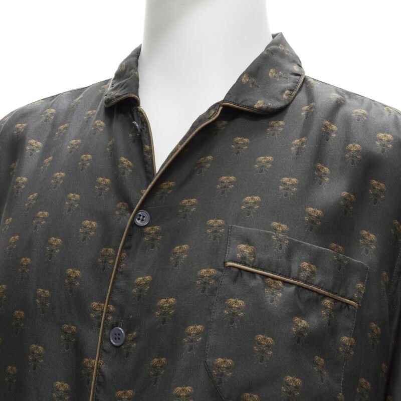 Dolce & Gabbana Queen Bee Pajama Shirt - Back view