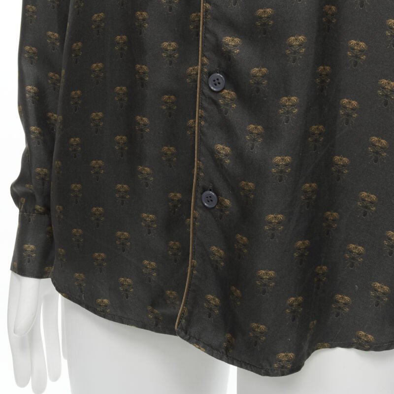 Dolce & Gabbana Queen Bee Pajama Shirt - Detail 2
