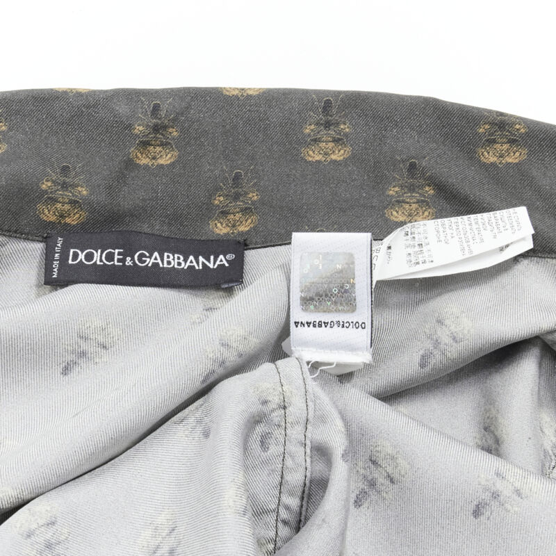 Dolce & Gabbana Queen Bee Pajama Shirt - Image 11