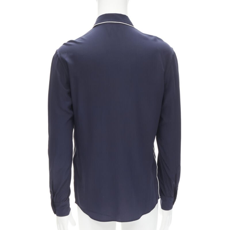 Dolce & Gabbana Piping Pajama Shirt - Side view