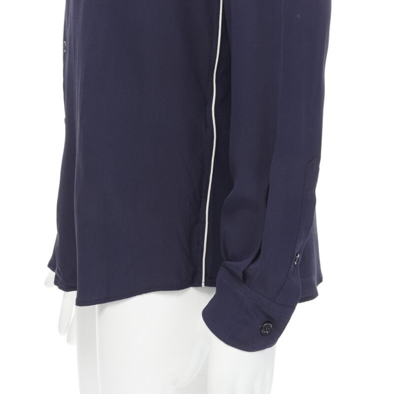 Dolce & Gabbana Piping Pajama Shirt - Detail 2