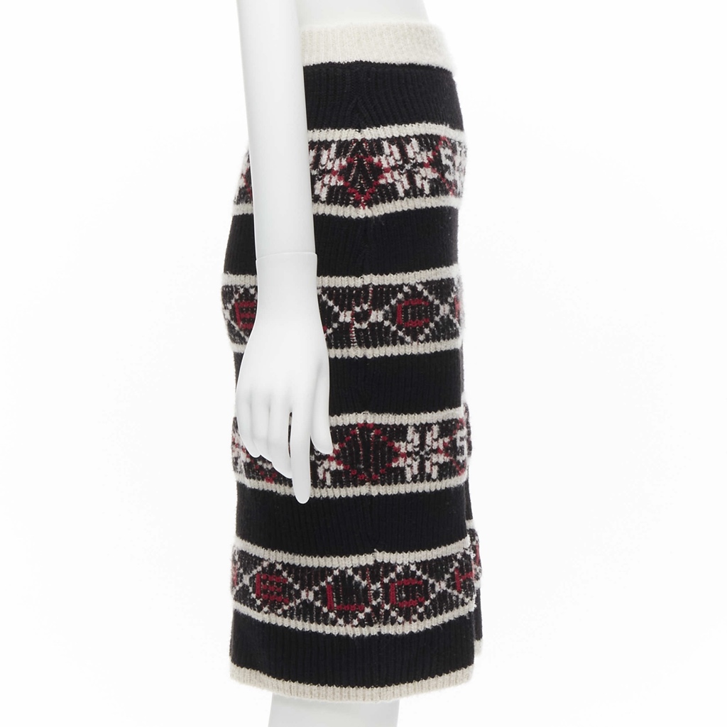 Chanel Fair Isle Skirt - 4