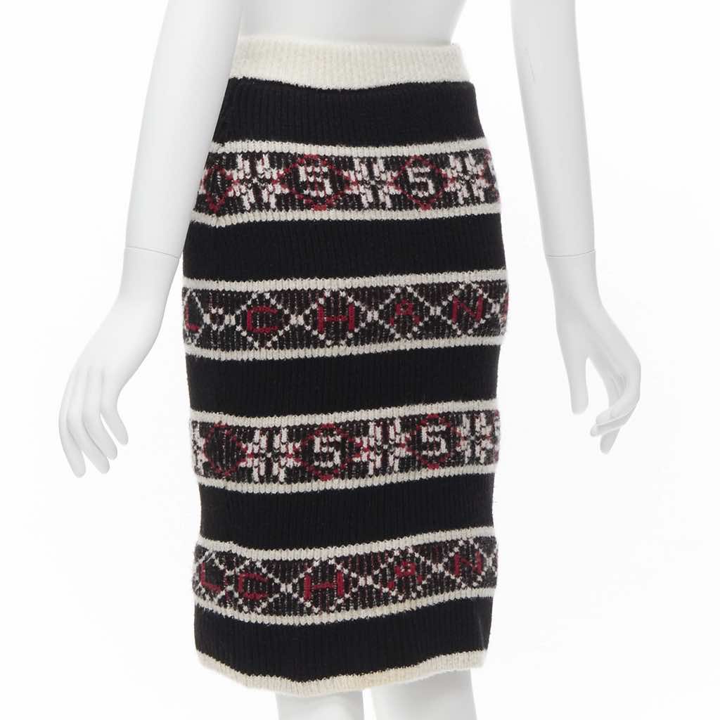 Chanel Fair Isle Skirt - Detail 1