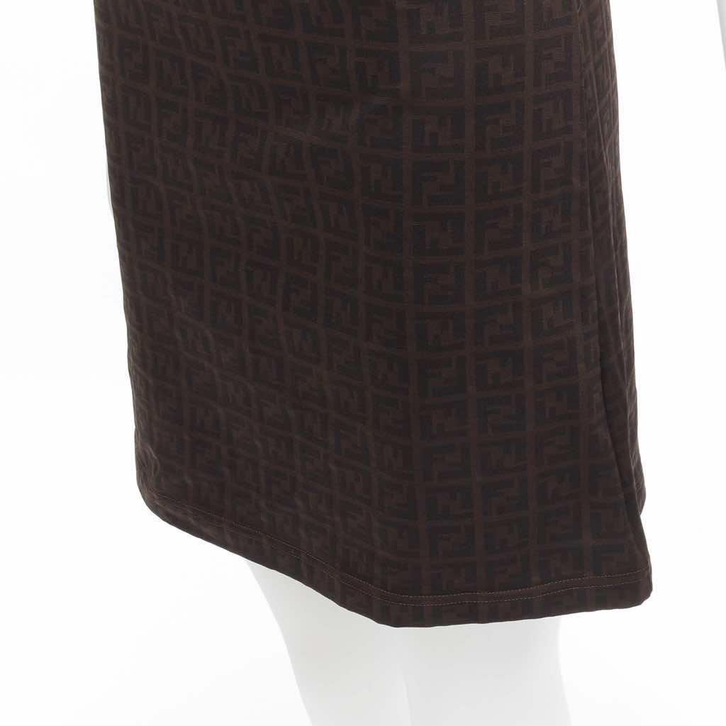 Fendi Zucca A-line Skirt - Detail 2