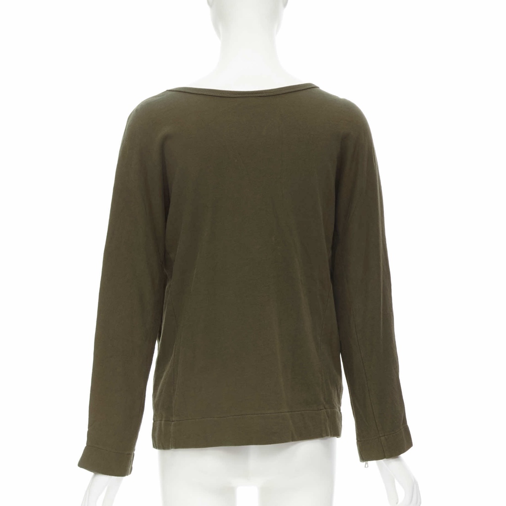 Dries Van Noten Zip Detail Sweater - Side view