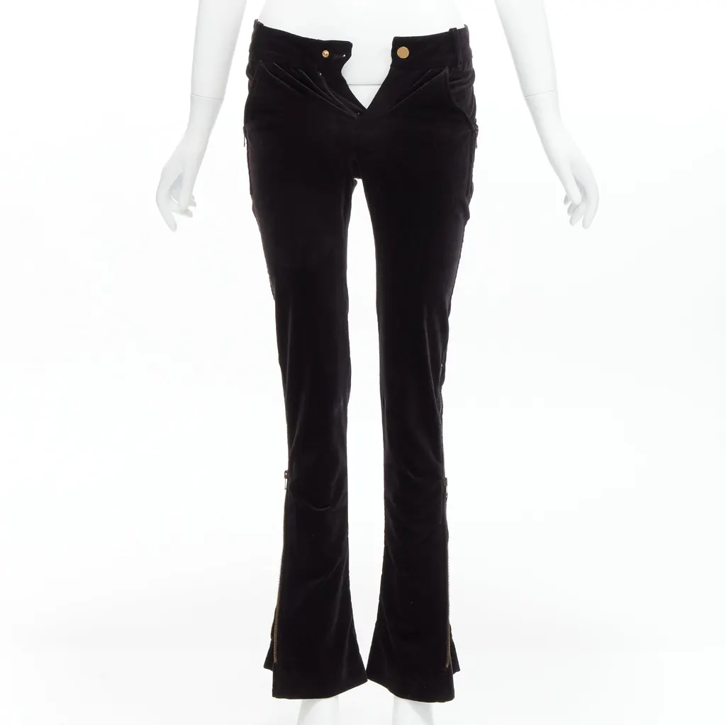Gucci Trimmed Joggers Black Velvet Good - Inside View