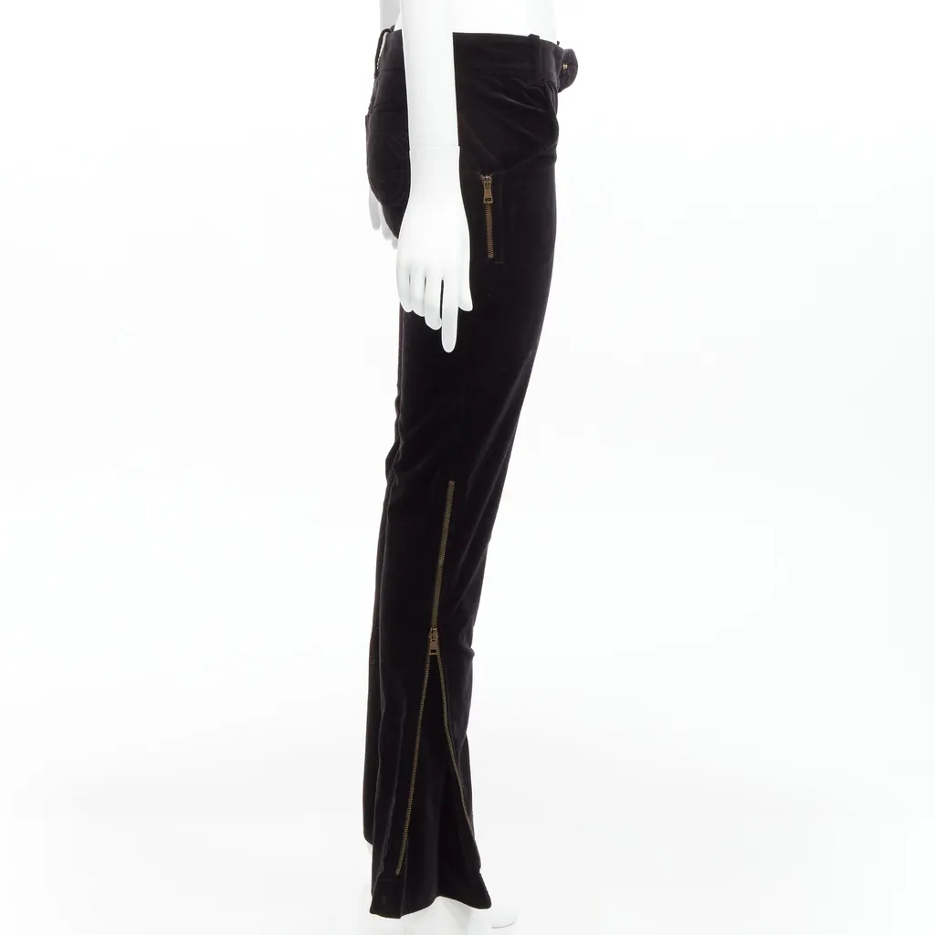 Gucci Trimmed Joggers Black Velvet Good - Model View