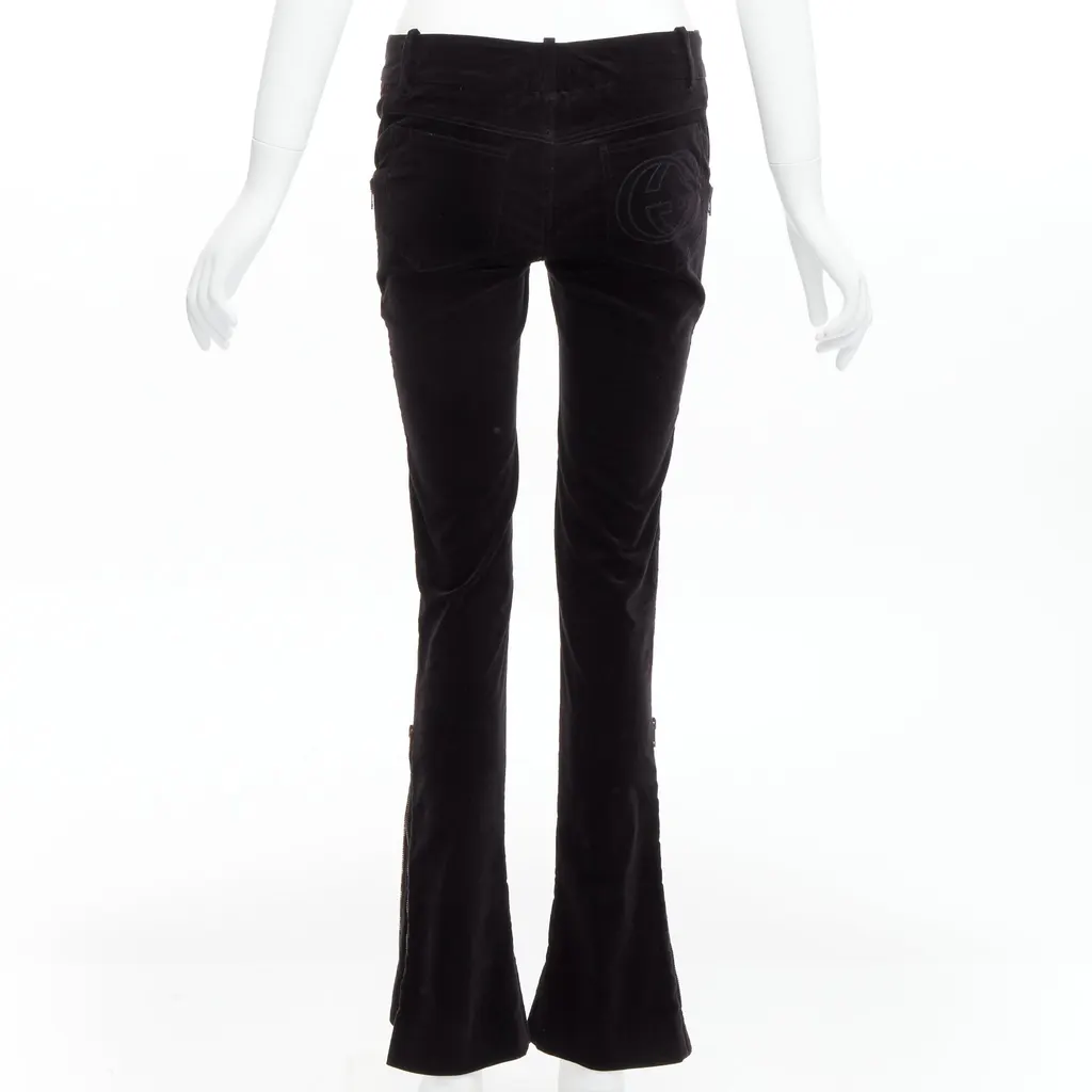 Gucci Trimmed Joggers Black Velvet Good - Box View