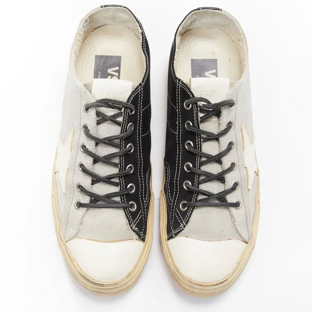 Golden Goose VSTAR2 Grey Leather Very good - Back View