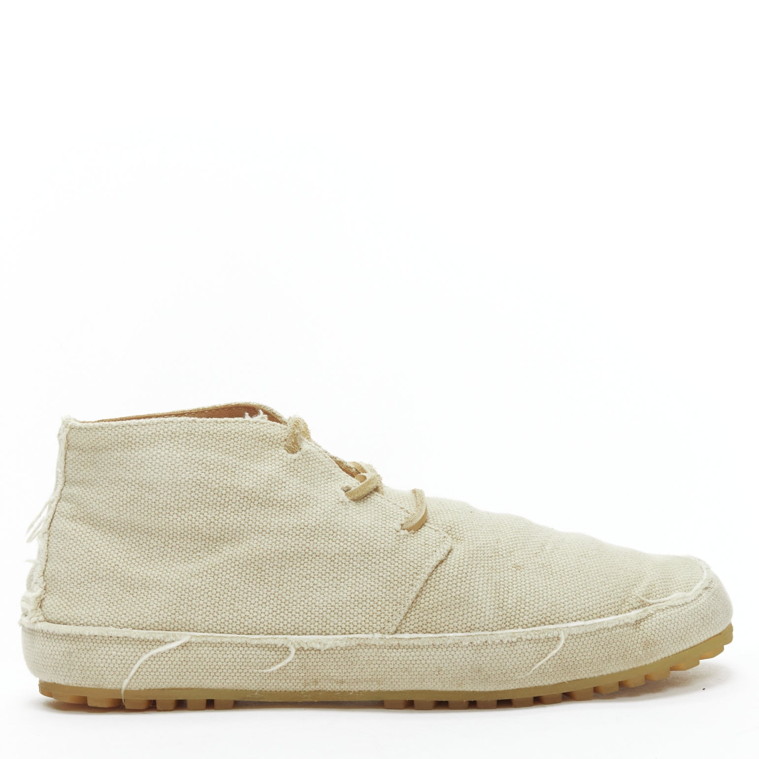 Maison Martin Margiela Canvas espadrille boots
