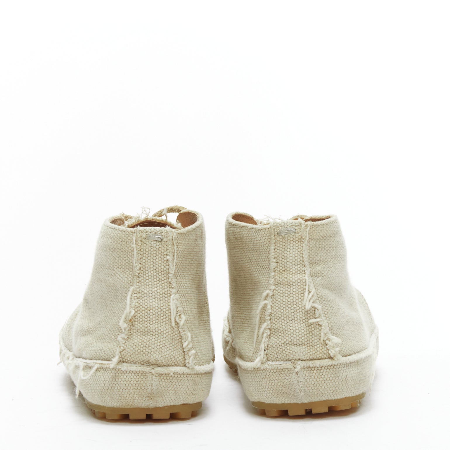 Maison Martin Margiela Canvas espadrille boots - Side view