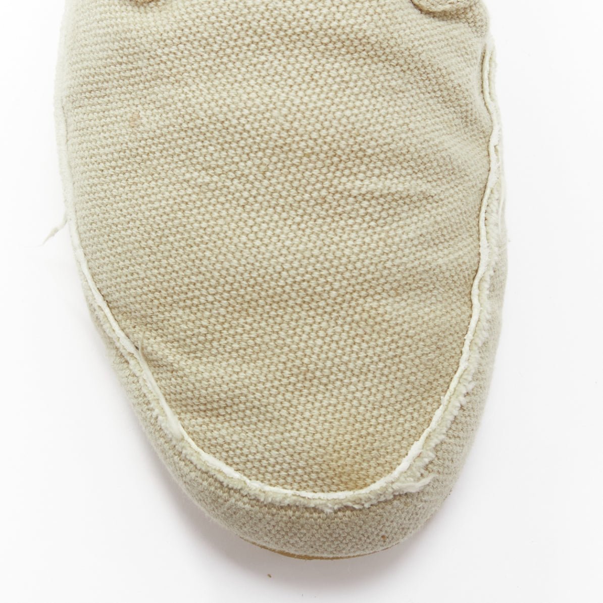 Maison Martin Margiela Canvas espadrille boots - Detail 1