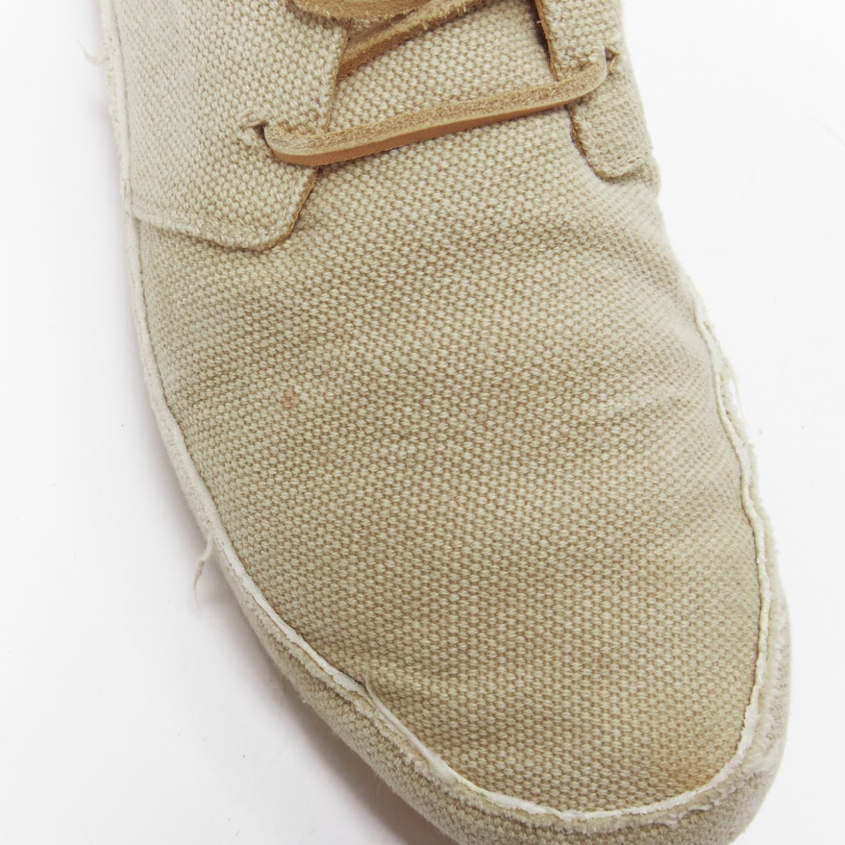 Maison Martin Margiela Canvas espadrille boots - Detail 2