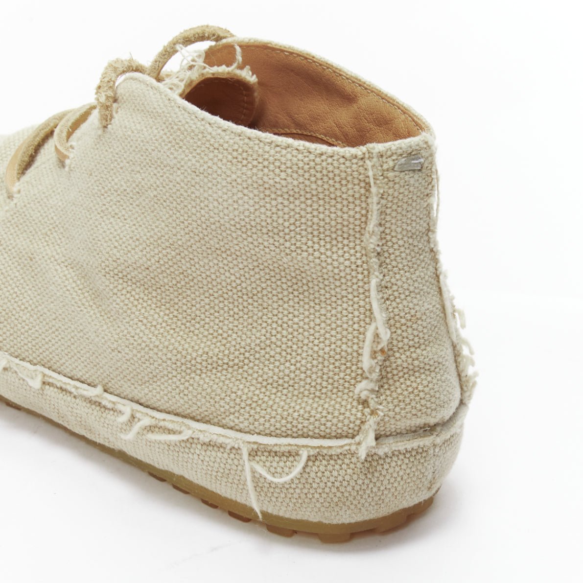 Maison Martin Margiela Canvas espadrille boots - Image 11